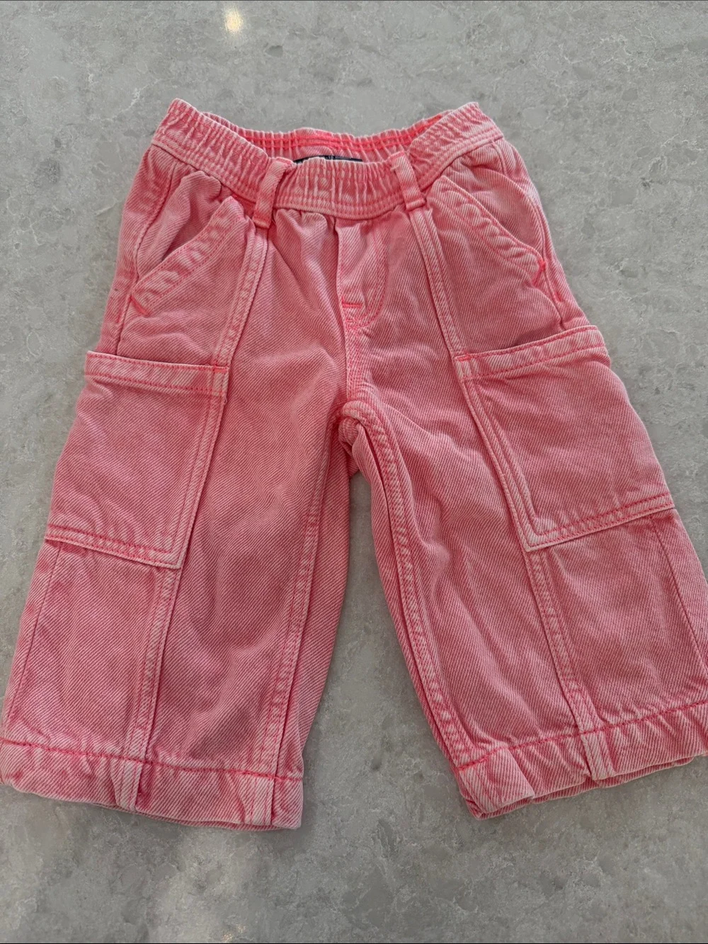 GAP Kids Coral Pink Corduroy Cargo Pants